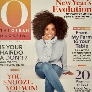 O The Oprah Magazine January 2020 NEW YEAR'S EVOLUTION Volume 21, Number 1
